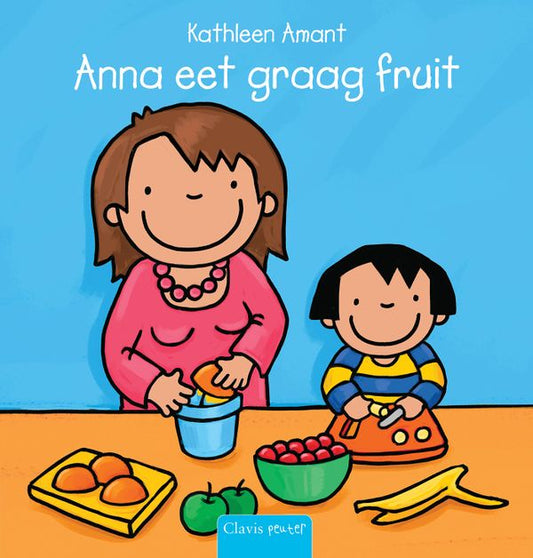 boekje, Anna eet graag fruit - CLAVIS