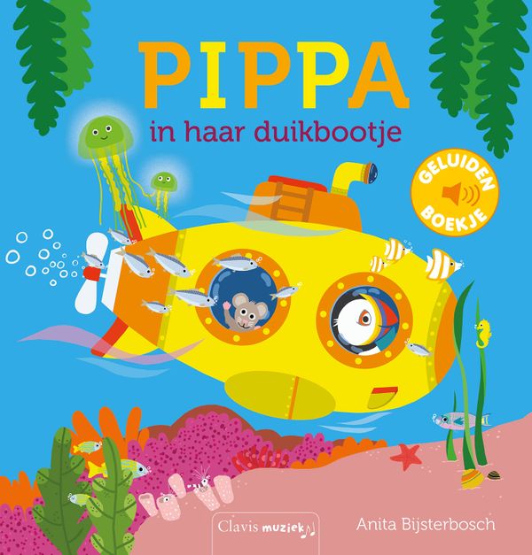geluidenboekje, Pippa in haar duikbootje - CLAVIS