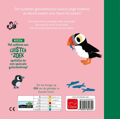 geluidenboekje, Bedreigde dieren - CLAVIS