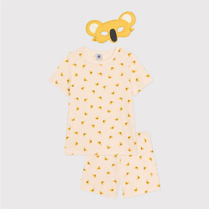 kinderpyjama katoen, koala + masker - PETIT BATEAU