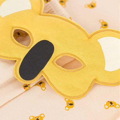 kinderpyjama katoen, koala + masker - PETIT BATEAU