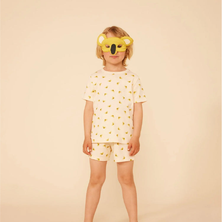 kinderpyjama katoen, koala + masker - PETIT BATEAU