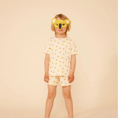 kinderpyjama katoen, koala + masker - PETIT BATEAU