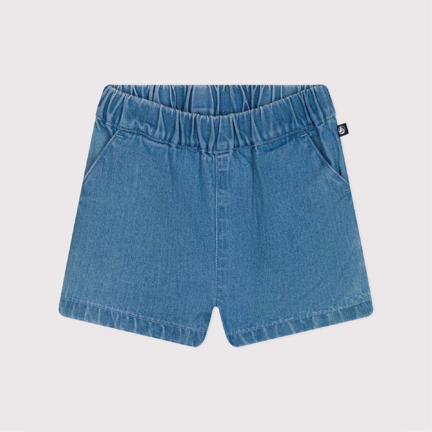 short denim, blauw - PETIT BATEAU