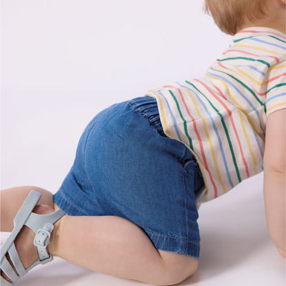 short denim, blauw - PETIT BATEAU