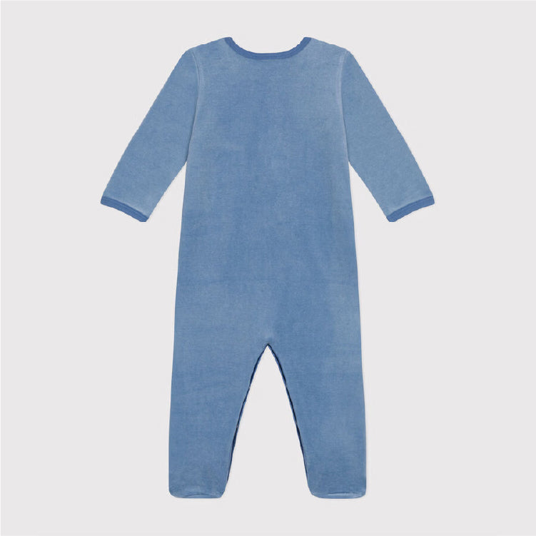 pyjama velours, pinguin - PETIT BATEAU