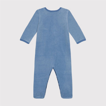 pyjama velours, pinguin - PETIT BATEAU
