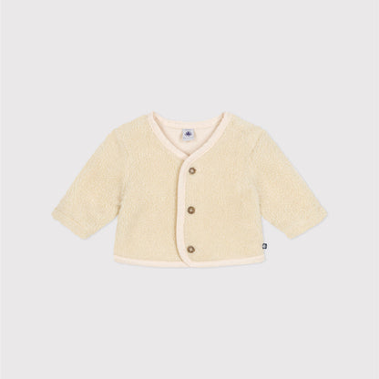 jas sherpa, ecru - PETIT BATEAU