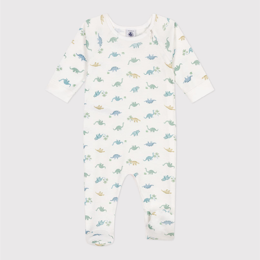 babypyjama katoen, dino - PETIT BATEAU