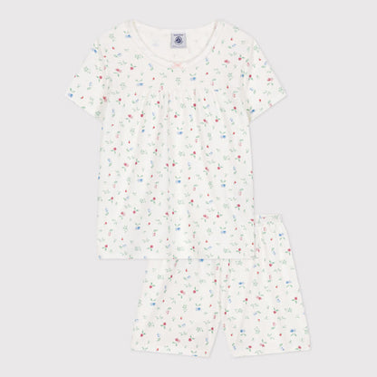 kinderpyjama katoen, fruitprint - PETIT BATEAU