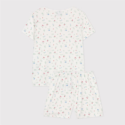 kinderpyjama katoen, fruitprint - PETIT BATEAU