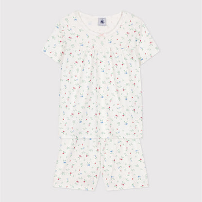 kinderpyjama katoen, fruitprint - PETIT BATEAU