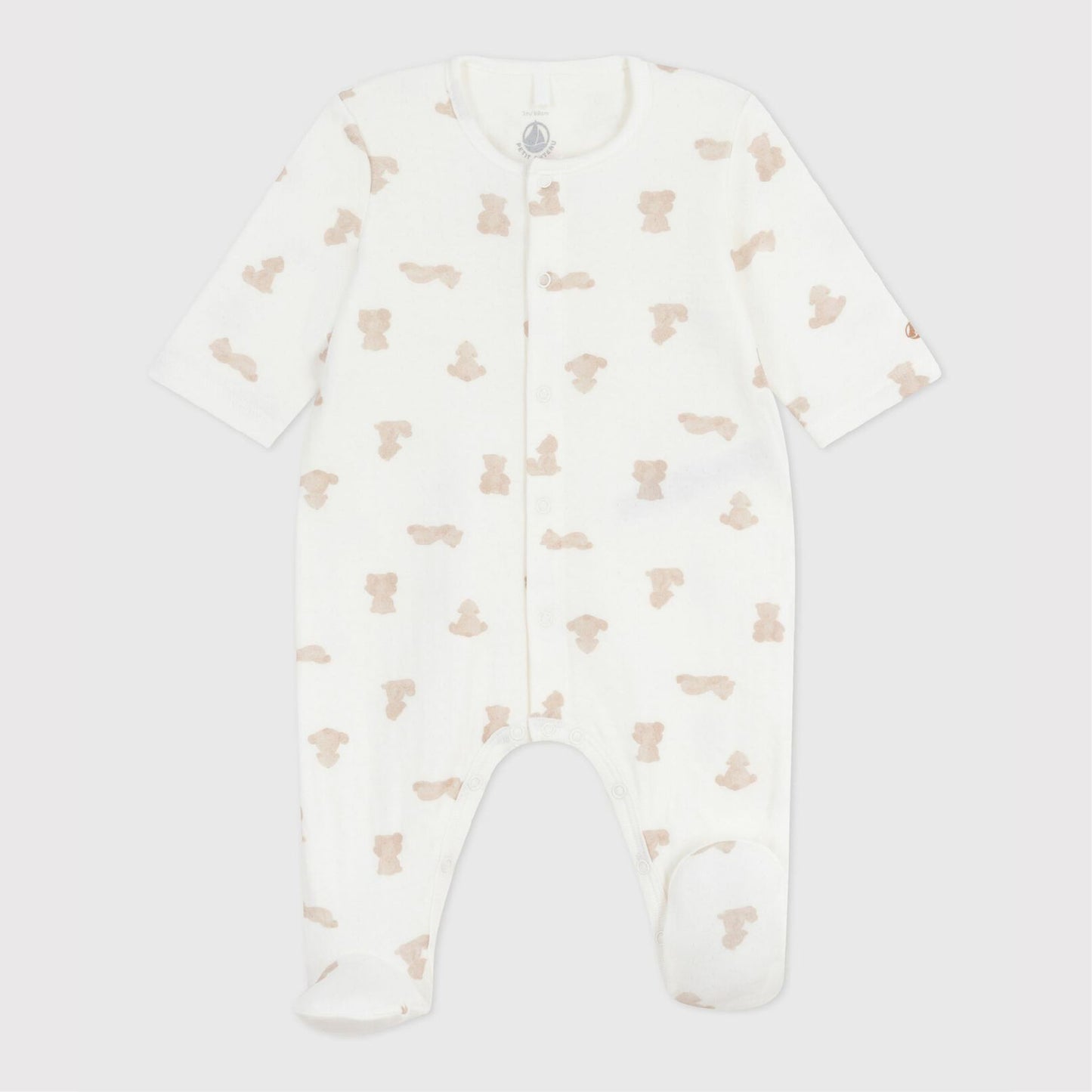 pyjama tubic, berenprint - PETIT BATEAU