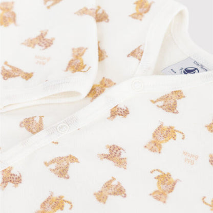 pyjama fluweel, luipaard - PETIT BATEAU