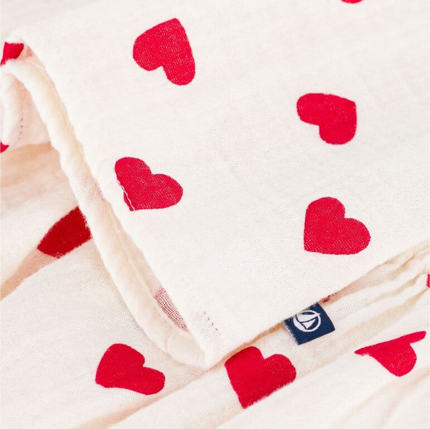kleedje + bloomer, hartjesprint - PETIT BATEAU