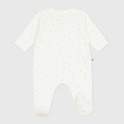 katoenen pyjama, pootjesprint - PETIT BATEAU