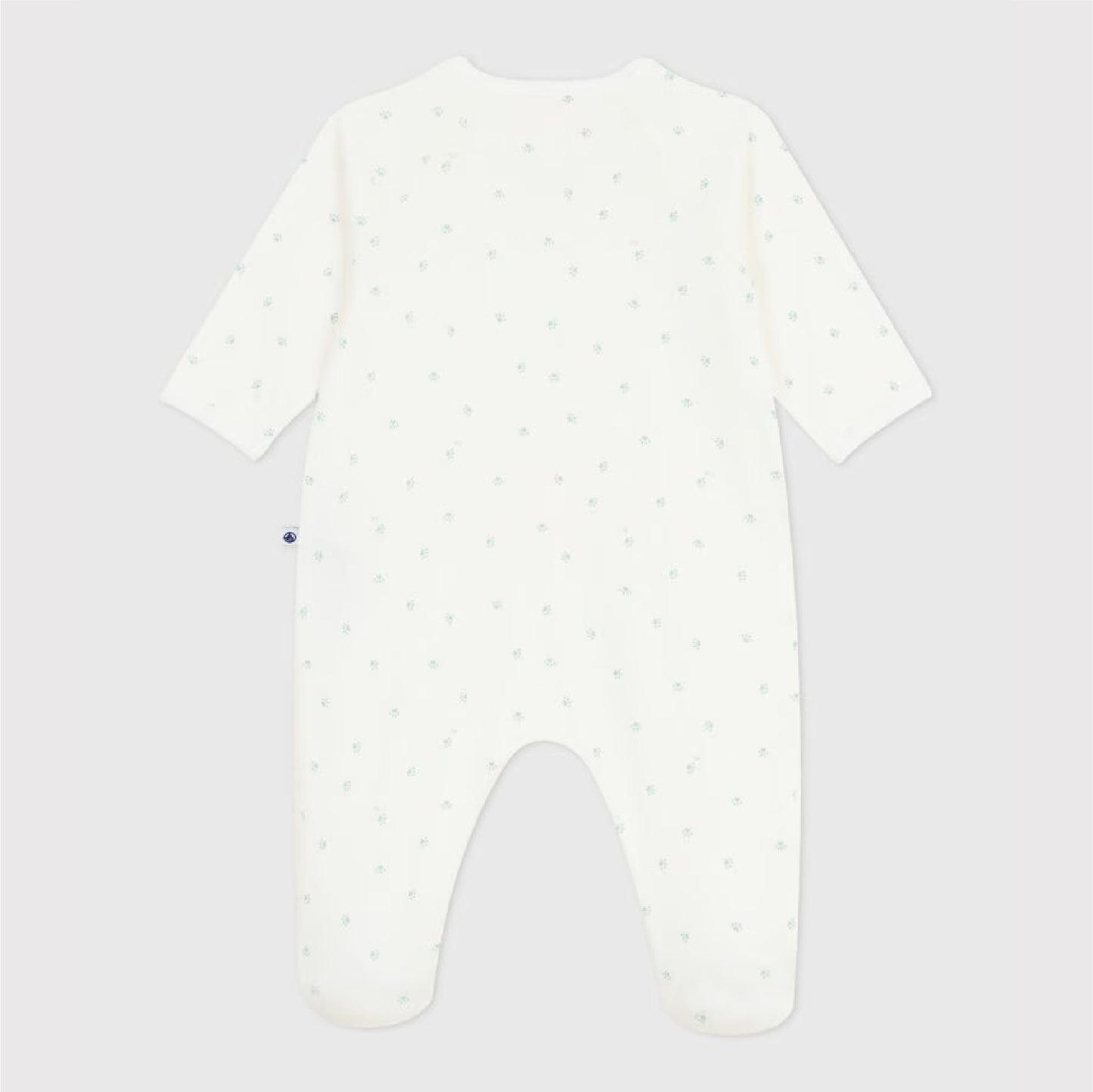 katoenen pyjama, pootjesprint - PETIT BATEAU