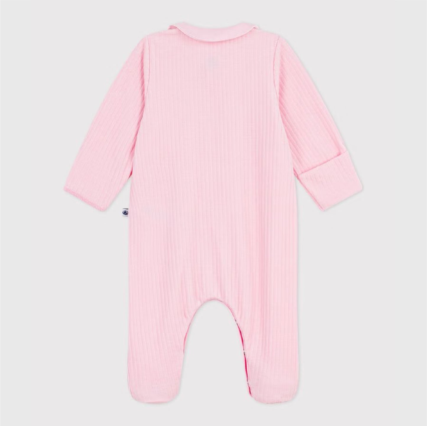 pyjama fluweel, roze - PETIT BATEAU