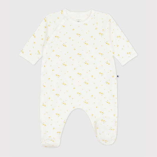 katoenen pyjama, mimosa - PETIT BATEAU