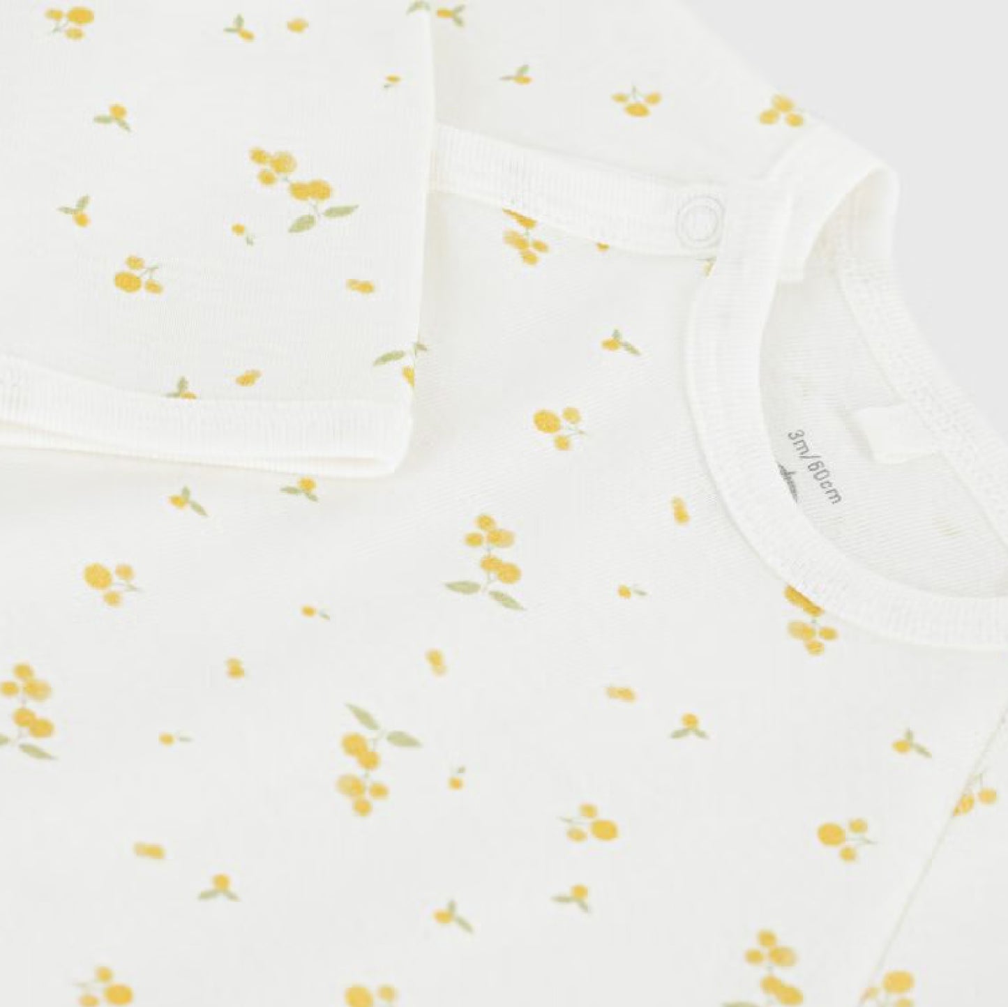 katoenen pyjama, mimosa - PETIT BATEAU