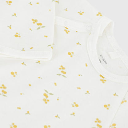 katoenen pyjama, mimosa - PETIT BATEAU