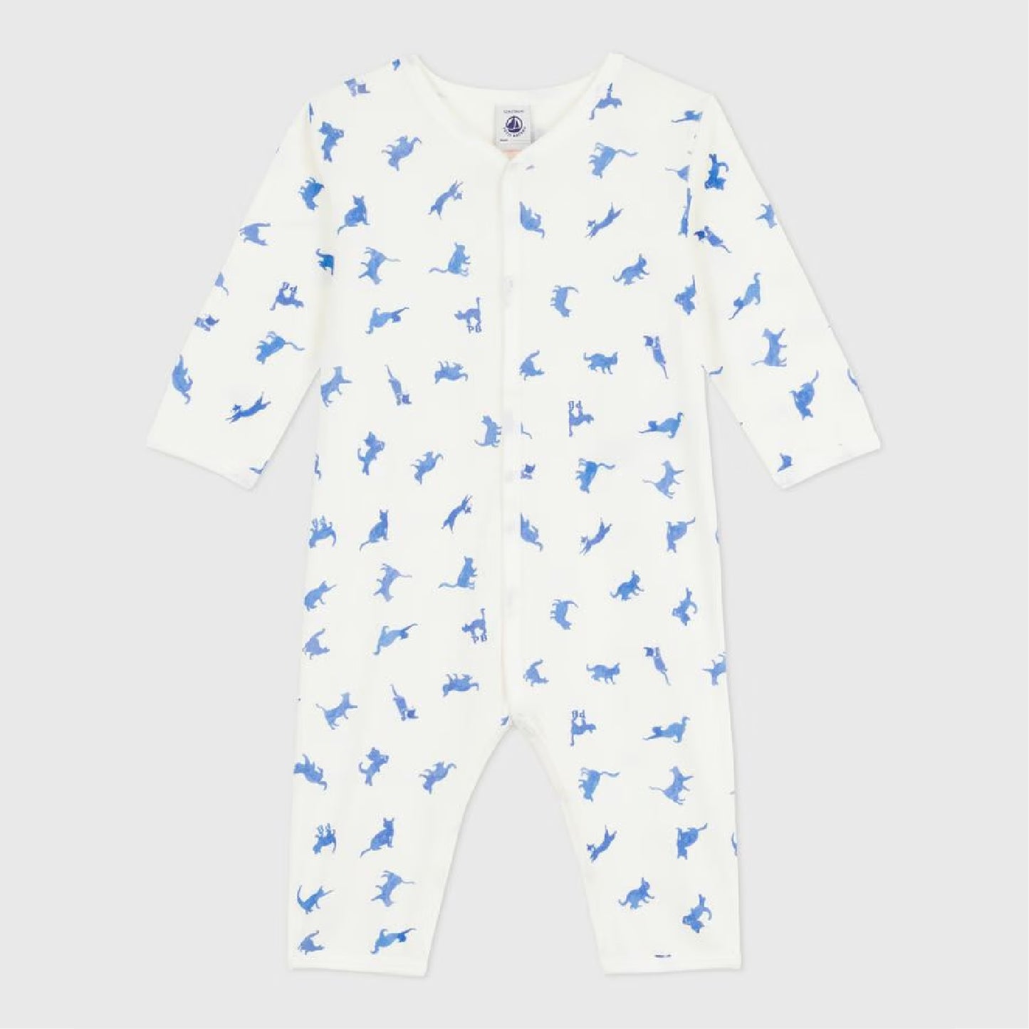 pyjama katoen, katjesprint - PETIT BATEAU