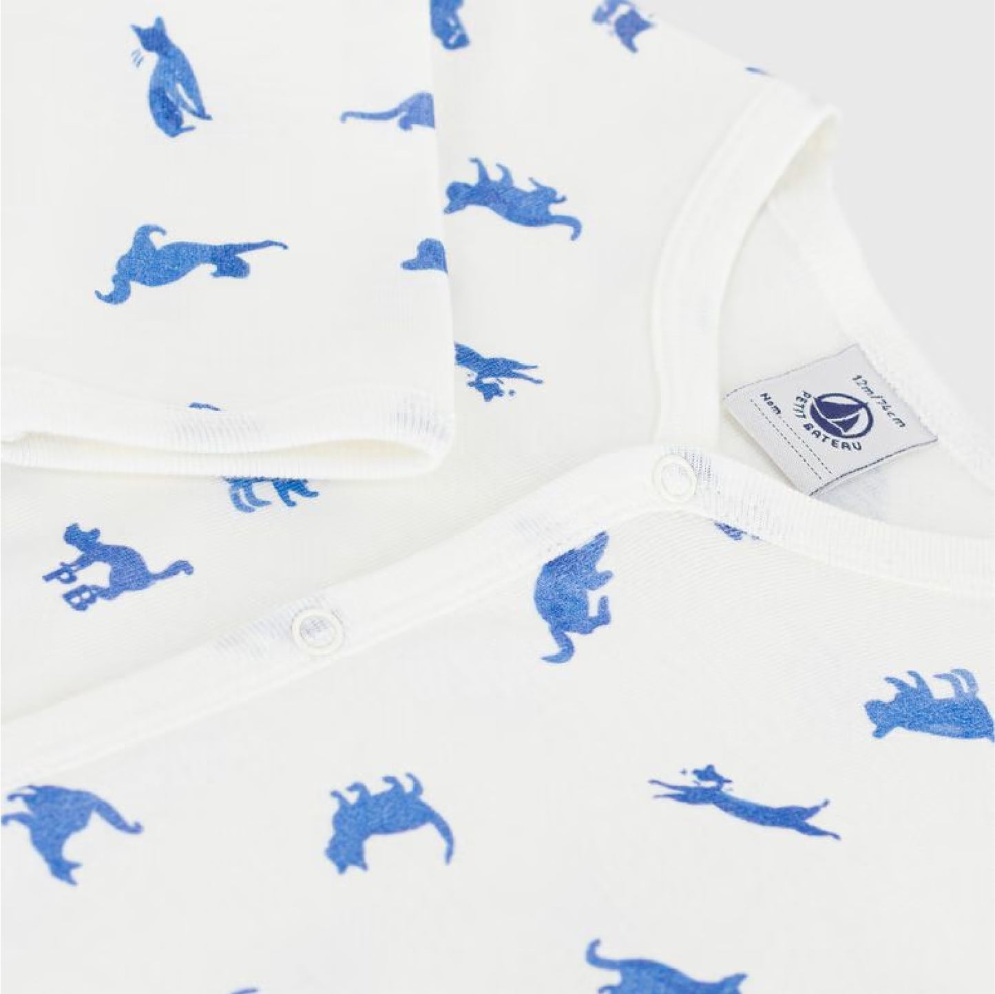 pyjama katoen, katjesprint - PETIT BATEAU