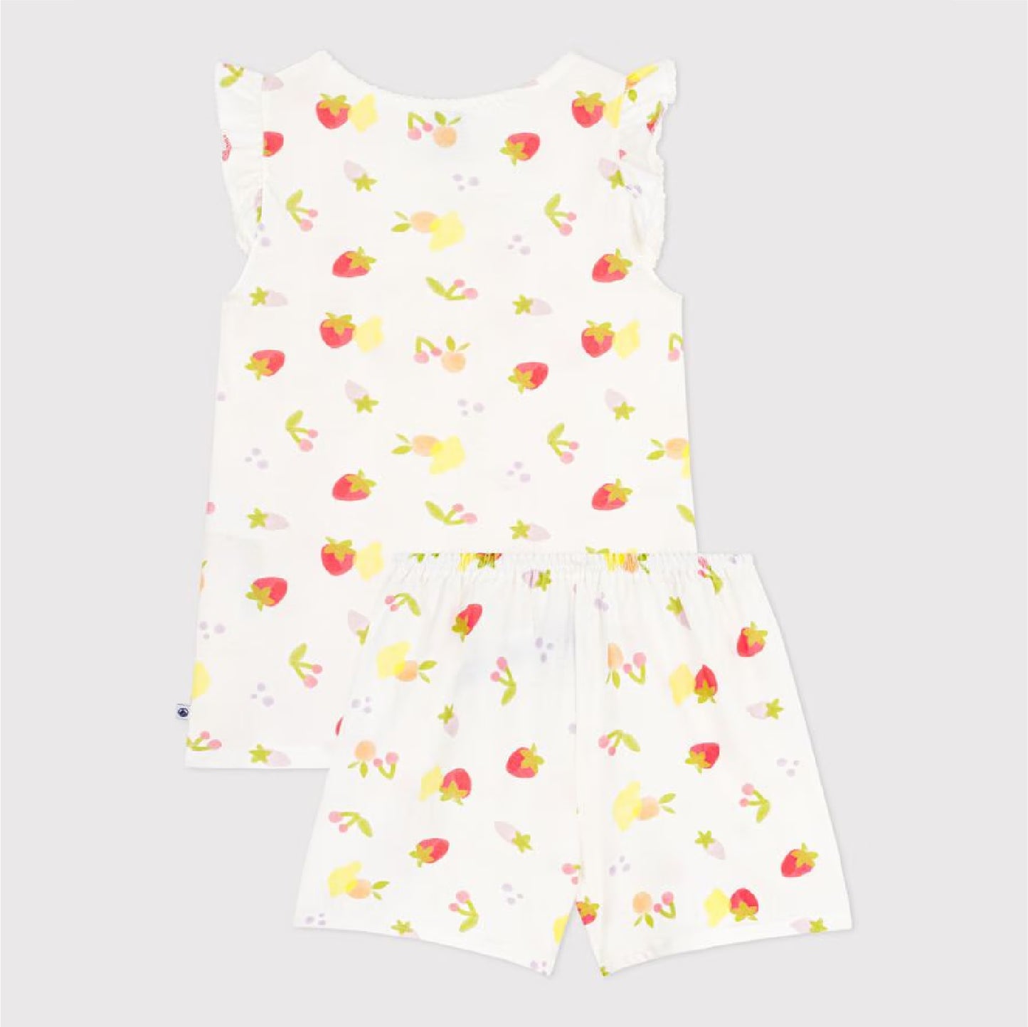 kinderpyjama katoen, fruit - PETIT BATEAU