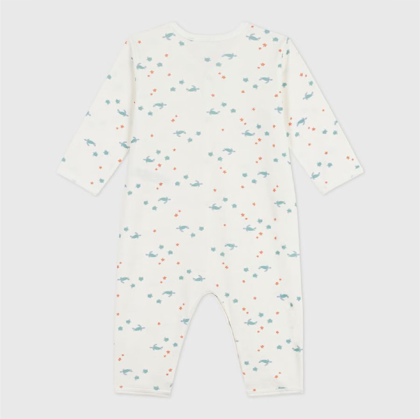 pyjama katoen, sea turtle - PETIT BATEAU