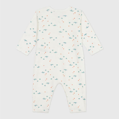 pyjama katoen, sea turtle - PETIT BATEAU