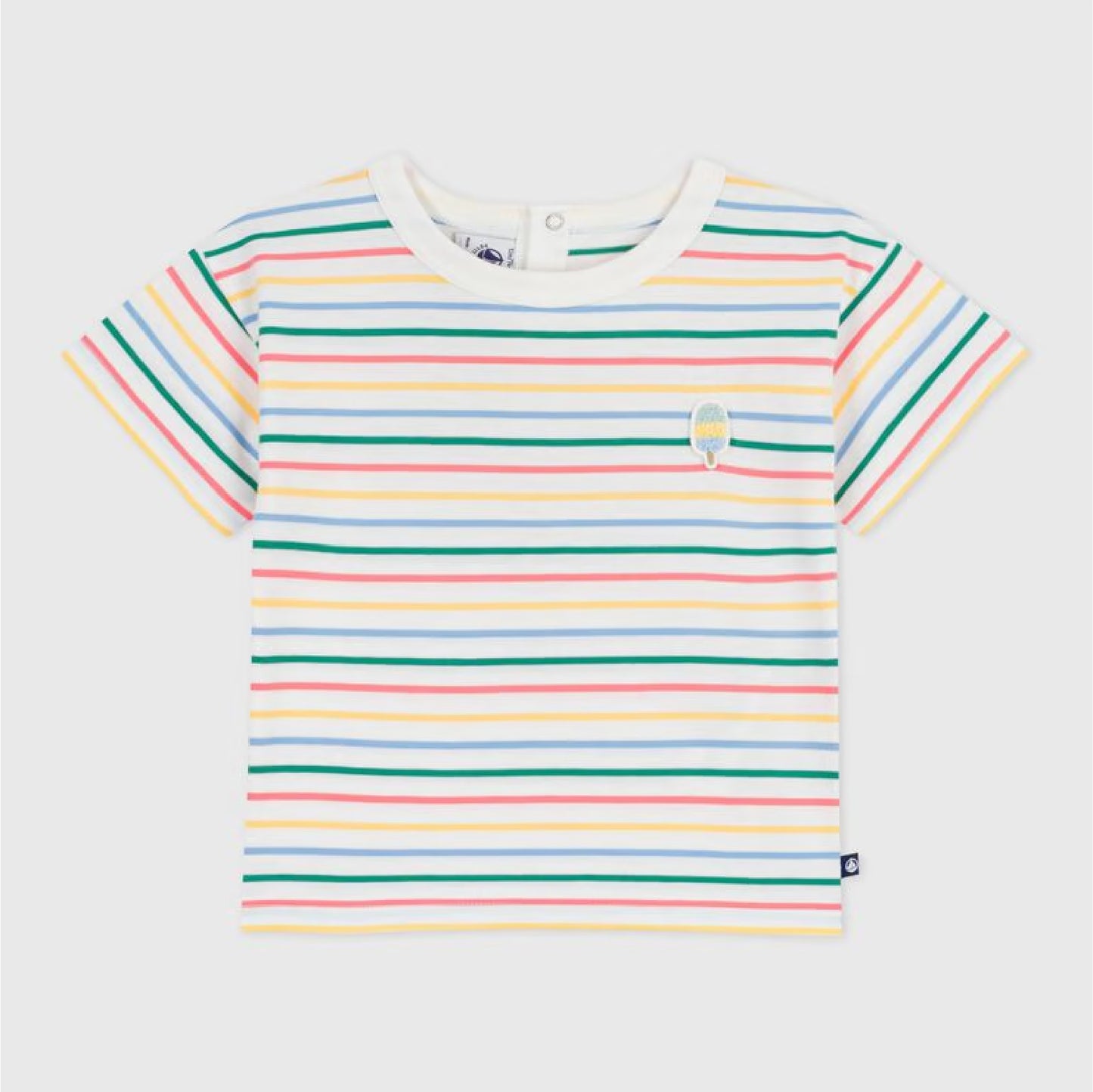 t-shirt korte mouw, multicolor - PETIT BATEAU