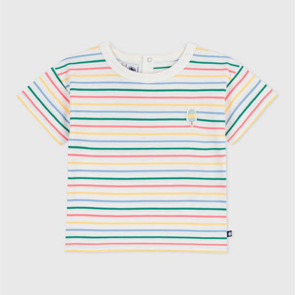 t-shirt korte mouw, multicolor - PETIT BATEAU