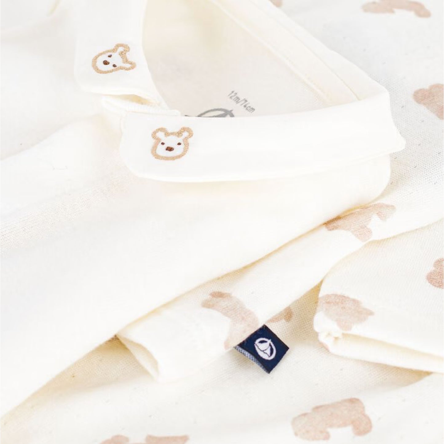 broek + shirt + body, beertje - PETIT BATEAU
