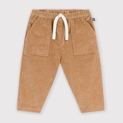 broek corduroy, beige - PETIT BATEAU
