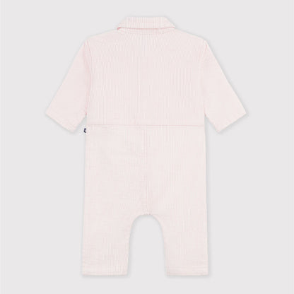 jumpsuit corduroy, roze - PETIT BATEAU