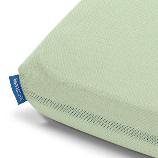 hoeslaken premium safe sleep, olive - AEROSLEEP