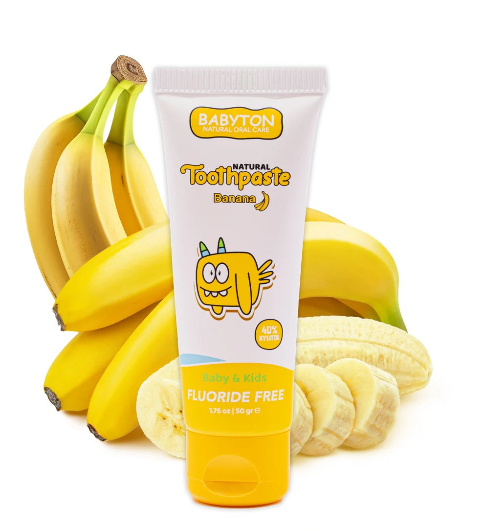 tandpasta banana - BABYTON
