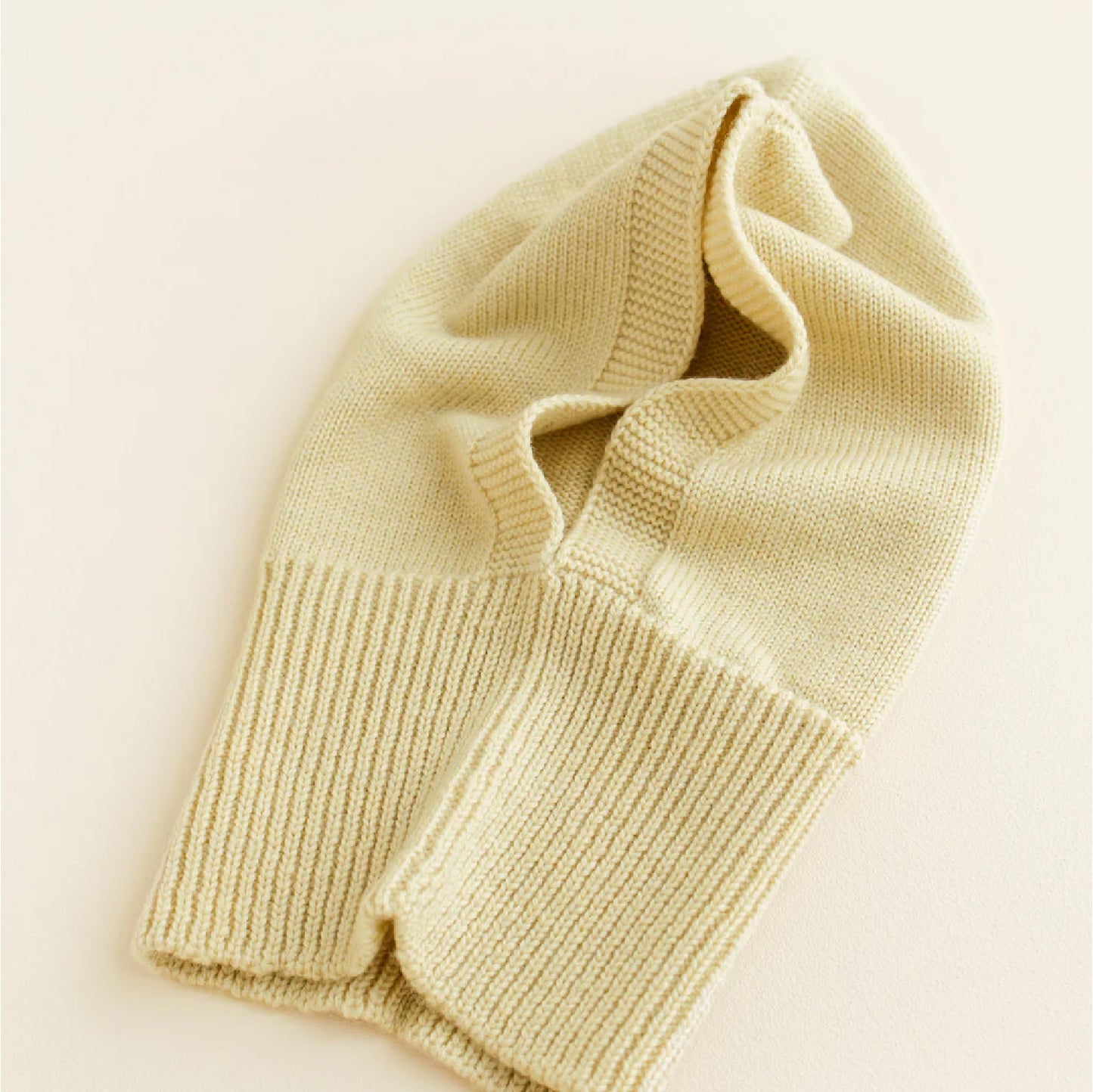 balaclava eddy, light yellow - HVID