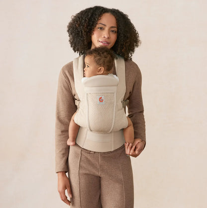 draagzak omni lite mesh, natural beige - ERGOBABY