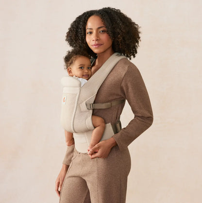 draagzak omni lite mesh, natural beige - ERGOBABY