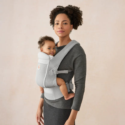 draagzak omni lite mesh, pearl grey - ERGOBABY