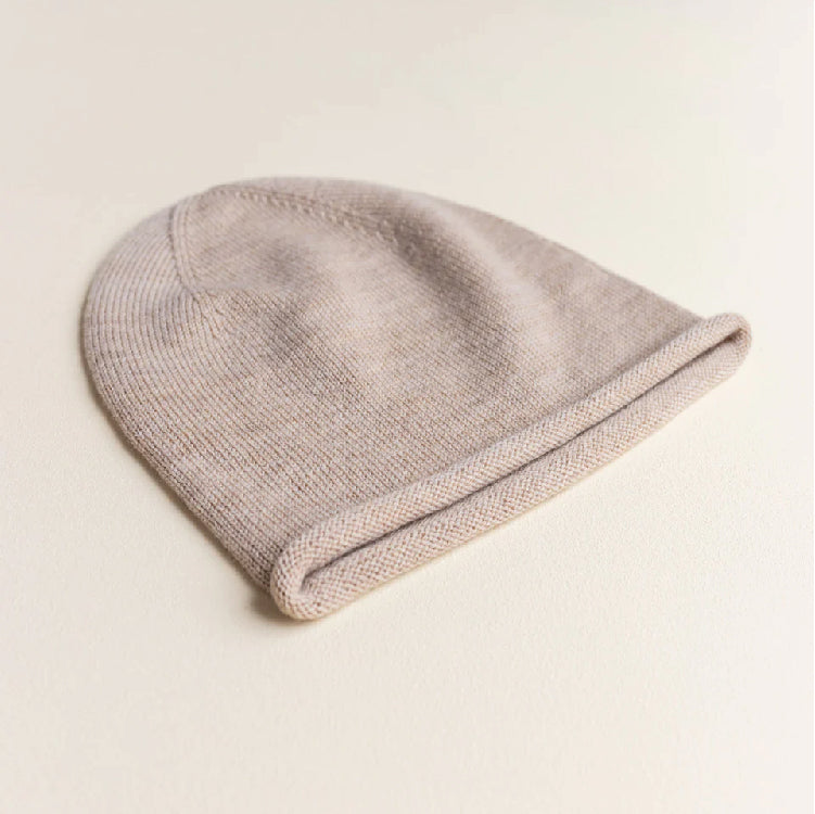 beanie efa, sand - HVID