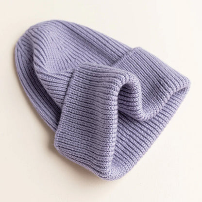 beanie fonzie, lilac - HVID