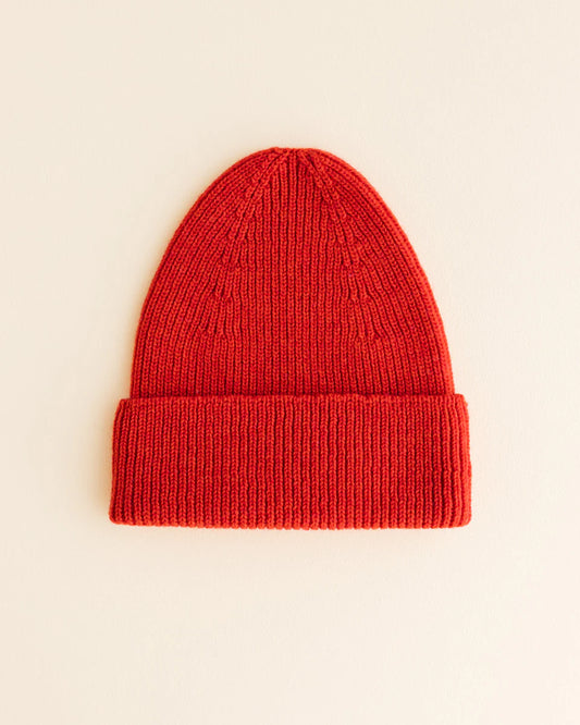 beanie fonzie, red - HVID