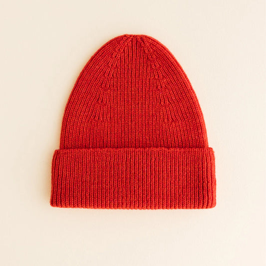 beanie fonzie, red - HVID