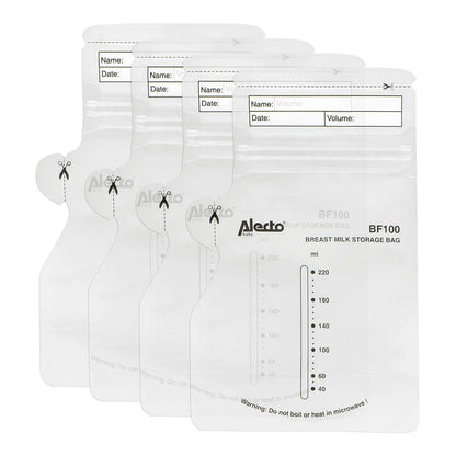 bewaarzakjes moedermelk,  220 ml x 100 - ALECTO