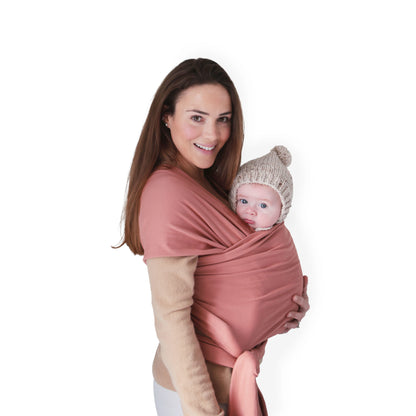 draagdoek baby wrap, cedar - MUSHIE