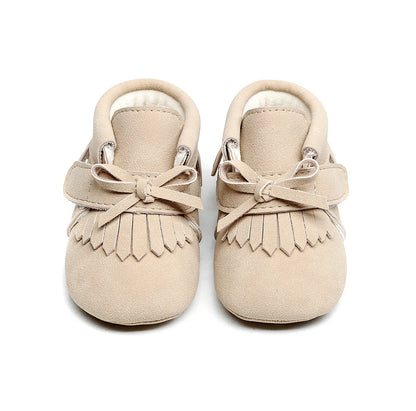 schoentjes little adventurer, beige - BABY MOCS