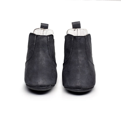 schoentjes little wonderland, black - BABY MOCS