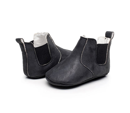 schoentjes little wonderland, black - BABY MOCS